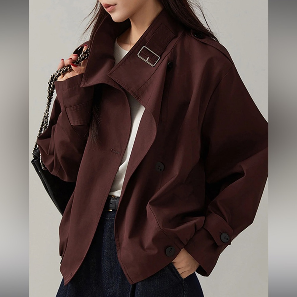 Vintage Loose Trench Coat